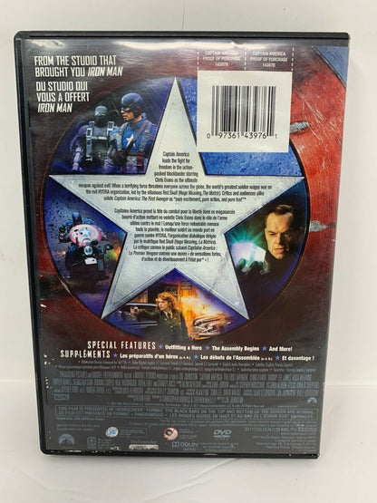 Captain America The First Avenger (DVD) Marvel Good Condition!