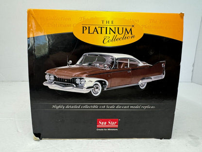 Sun Star 1960 Plymouth Fury Hard Top Platinum Collection 1:18 Diecast