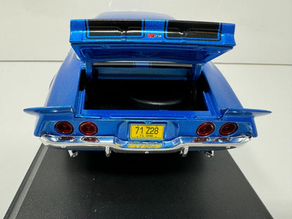 Maisto 1971 Chevrolet Camaro Special Edition 1:18 Diecast Blue