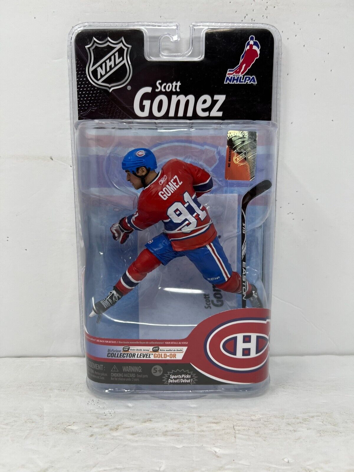 McFarlane NHL Series 25 Scott Gomez Montreal Canadiens Action Figure