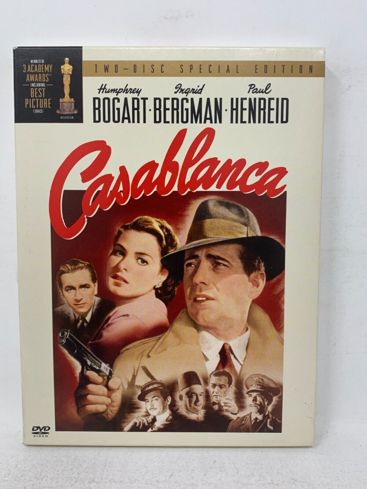 Casablanca (DVD) Drama Romance Good Condition!