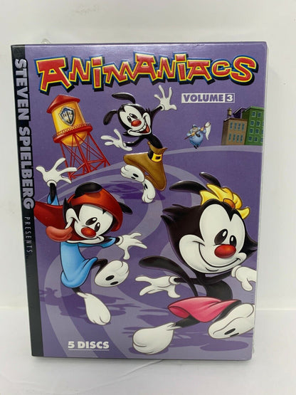 Animaniacs Volume 3 (DVD) TV Series Boxset Brand New and Sealed!!!