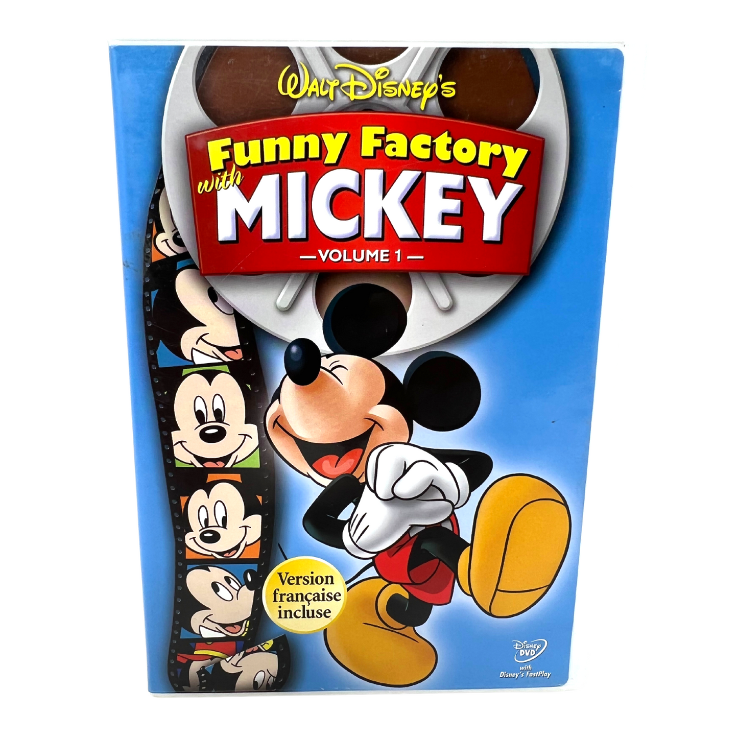 Disney Funny Factory With Mickey Vol. 1 (DVD) Good Condition!!!