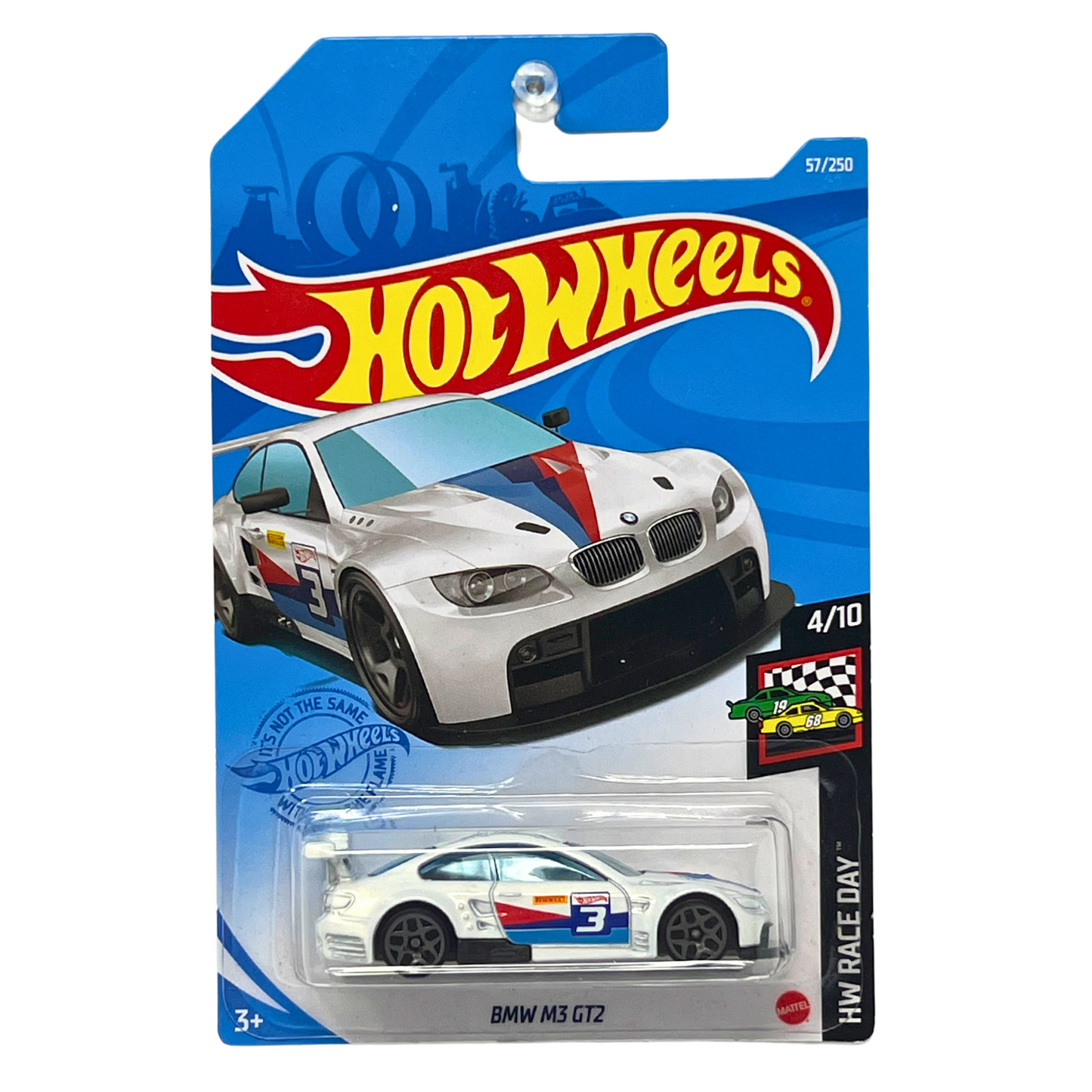 Hot Wheels HW Race Day BMW M3 GT2 1:64 Diecast White V2