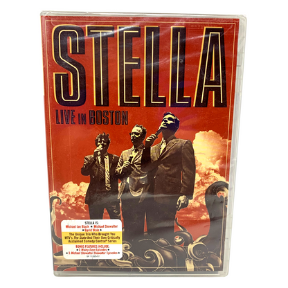 Stella Live In Boston (DVD) Stand-up Comedy Brand New and Sealed!!!