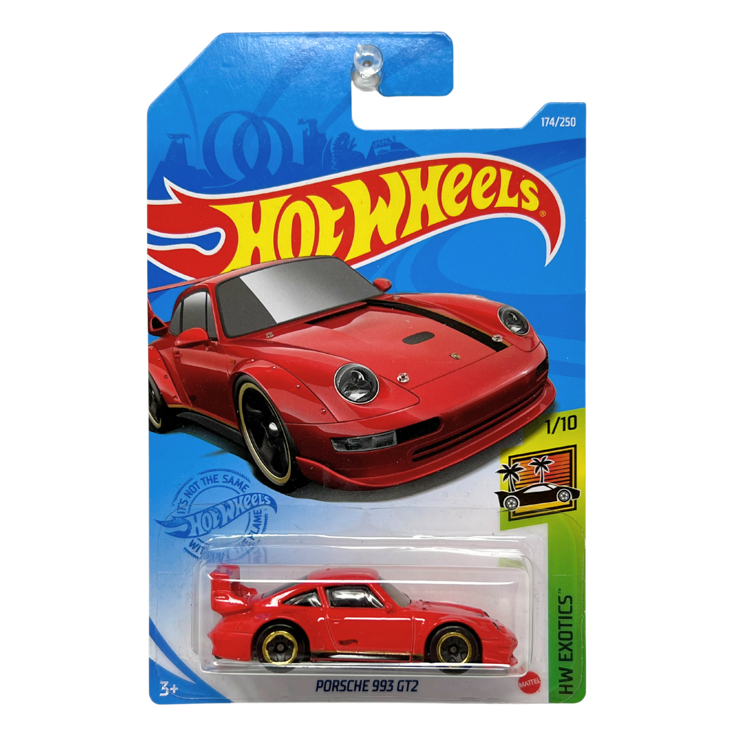 Hot Wheels HW Exotics Porsche 993 GT2 1:64 Diecast V3