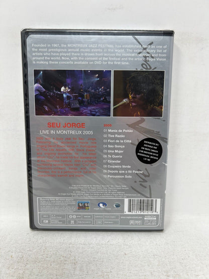 Seu Jorge Live at Montreux (DVD) Music Concert New and Sealed!!!