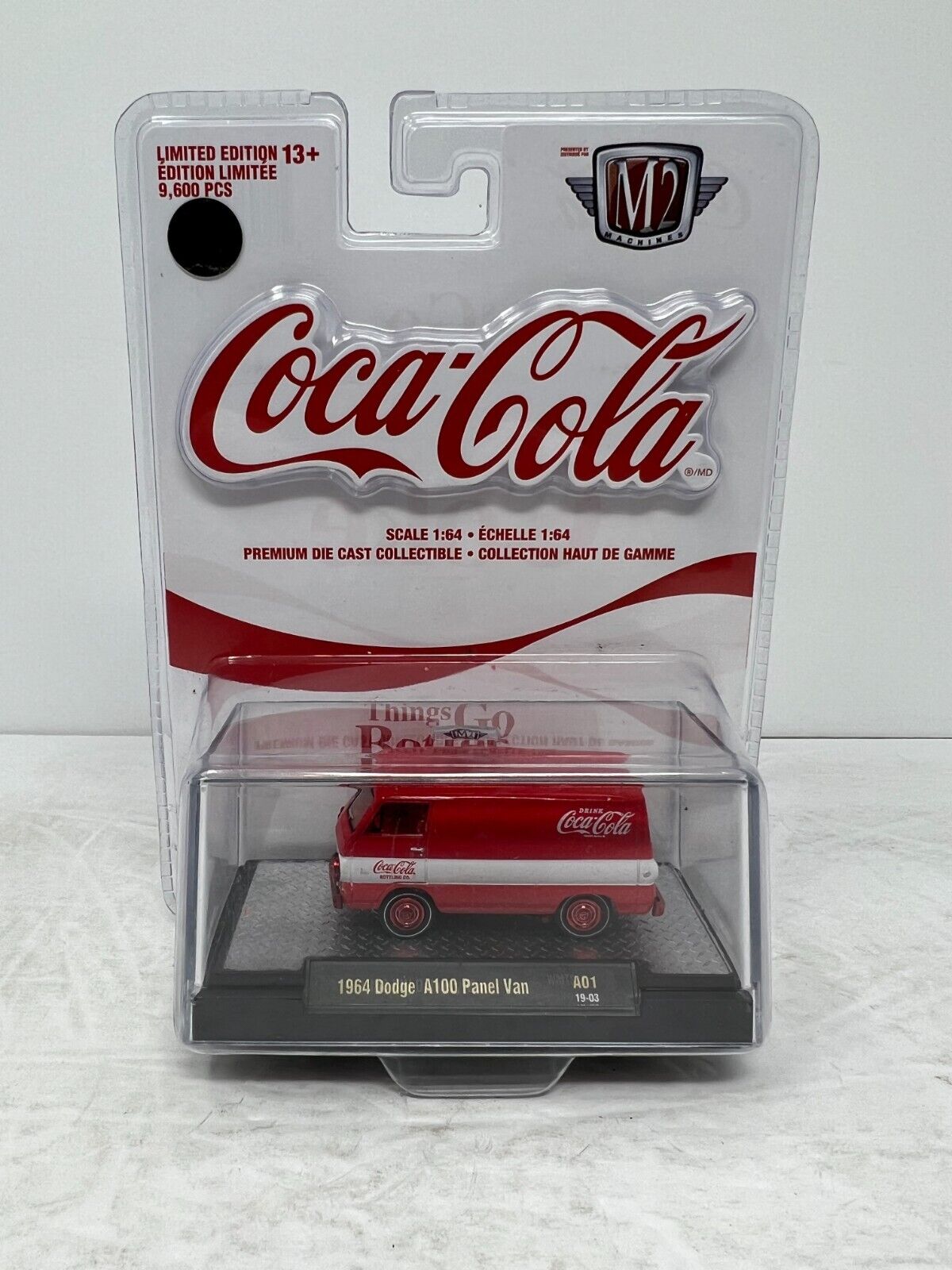 M2 Machines Coca-Cola CHASE 1964 Dodge A100 Panel Van 1:64 Diecast