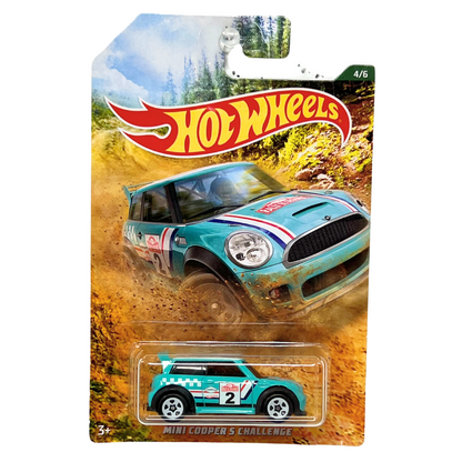 Hot Wheels Rally Sport Mini Cooper S Challenge European Car 1:64 Diecast