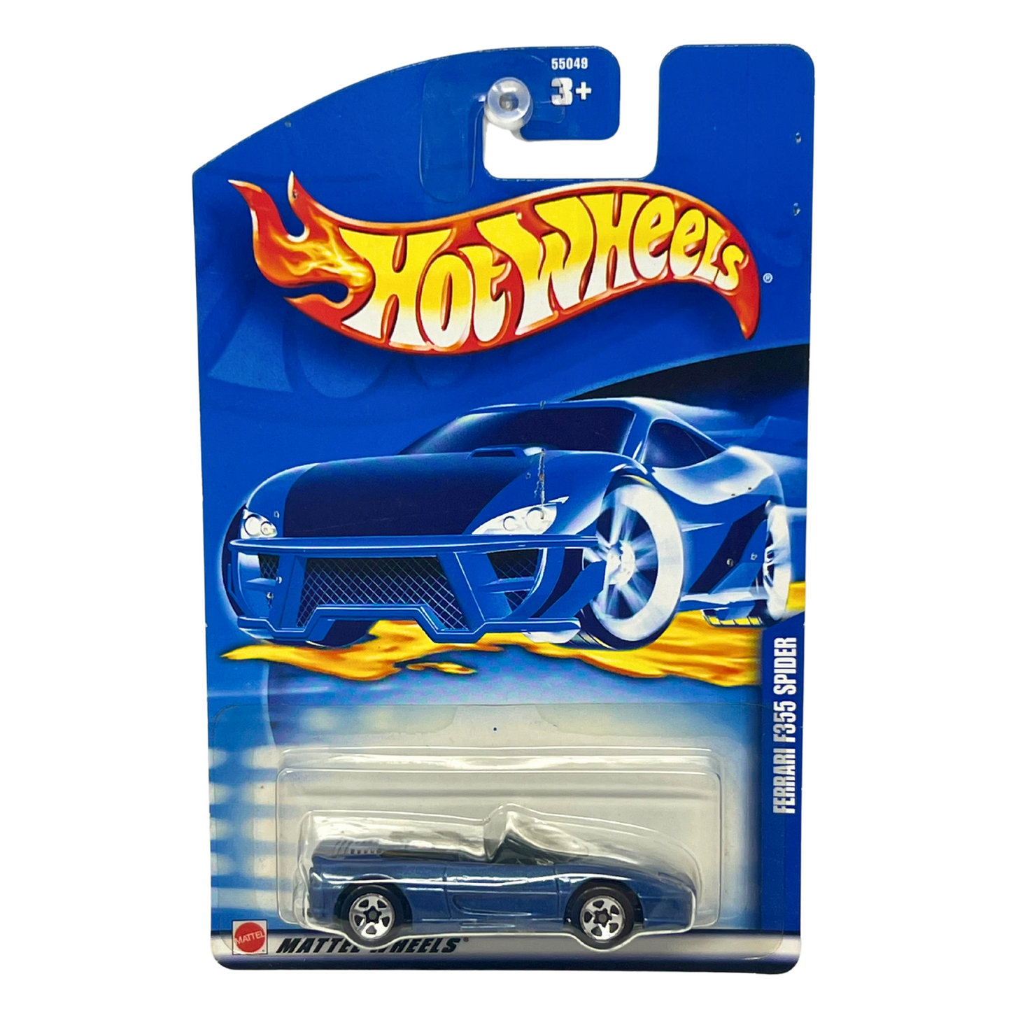 Hot Wheels Ferrari F355 Spider Blue 1:64 Diecast