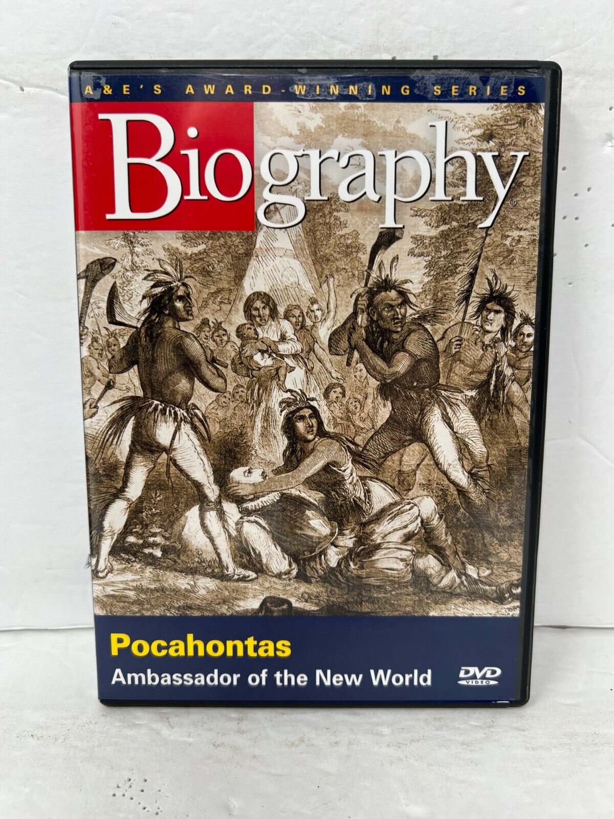 Pocahontas A&E Biography (DVD) Documentary Good Condition!!!