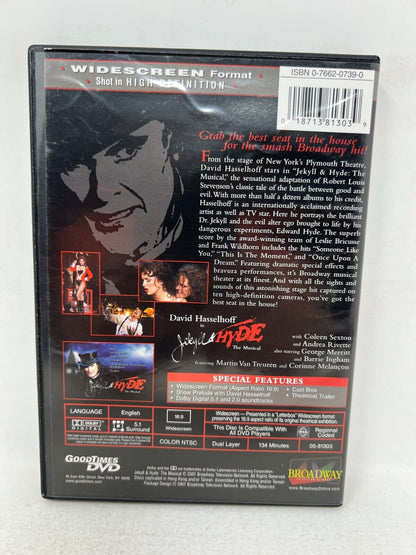 Jekyll & Hyde The Musical (DVD) Music Good Condition!!!