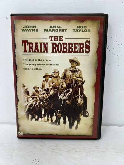 The Train Robbers (DVD) Western Good Condition!!!