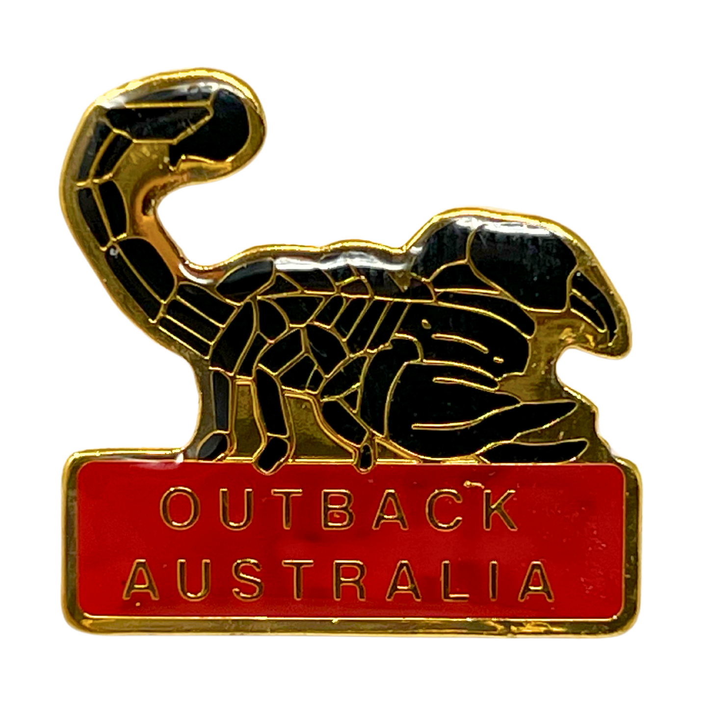 Outback Australia Scorpion Cities & States Lapel Pin CPS2