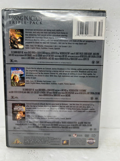 Missing in Action: Triple Feature (DVD) Action New and Sealed!!!