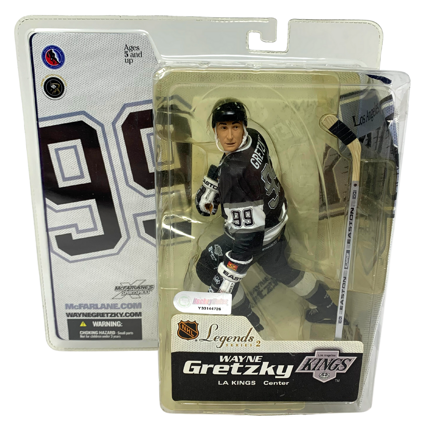 Mcfarlane NHL Wayne Gretzky Los Angeles Kings Chase Legends Series 2 Figure