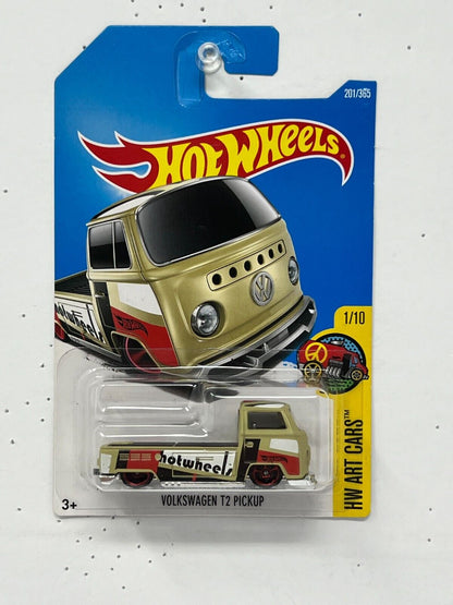 Hot Wheels HW Art Cars Volkswagen T2 Pickup 1:64 Diecast