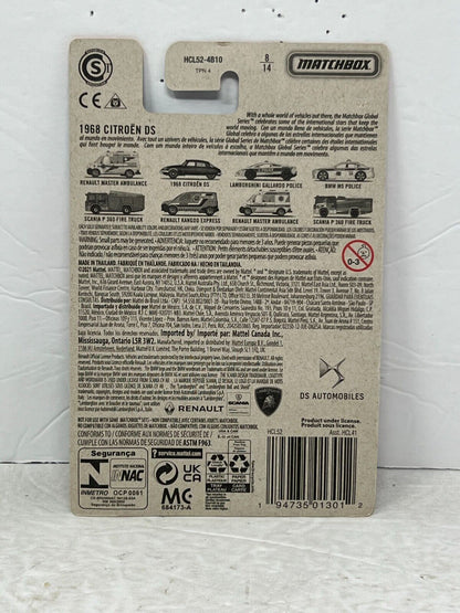 Matchbox Global Series 1968 Citroen DS 1:64 Diecast