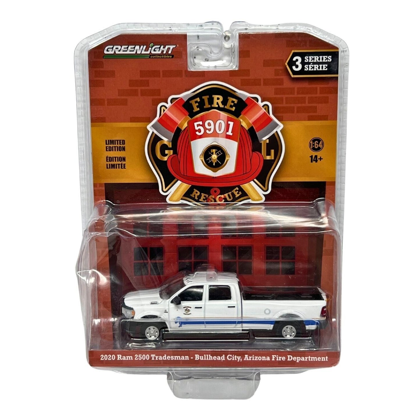 Greenlight Fire & Rescue 2020 Dodge Ram 2500 Tradesman 1:64 Diecast V2