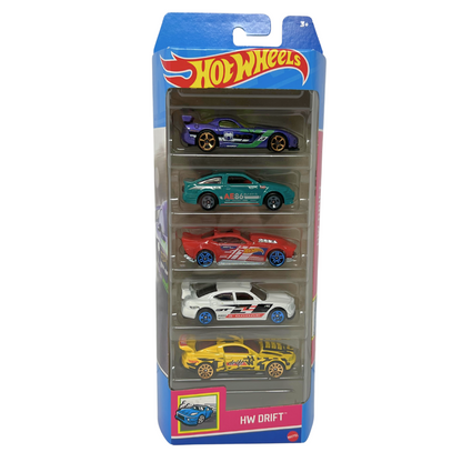 Hot Wheels HW Drift 5 Car Gift Pack 1:64 Diecast