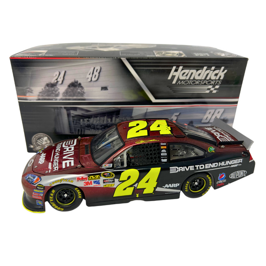 Lionel Nascar #24 Jeff Gordon AARP Drive to End Hunger Flashcoat 1:24 Diecast