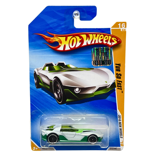 Hot Wheels 2010 New Models Yur So Fast 1:64 Diecast Factory Sealed