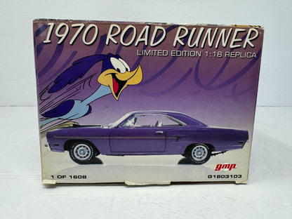 GMP 1970 Plymouth Road Runner Limited Edition 1:18 Diecast