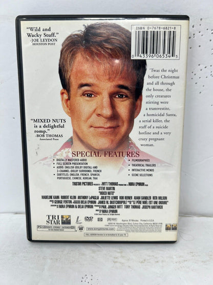 Mixed Nuts (DVD) Comedy Good Condition!!!