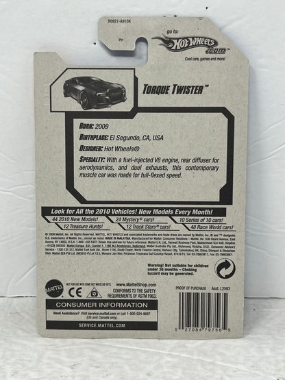 Hot Wheels 2010 New Models Torque Twister 1:64 Diecast Factory Sealed