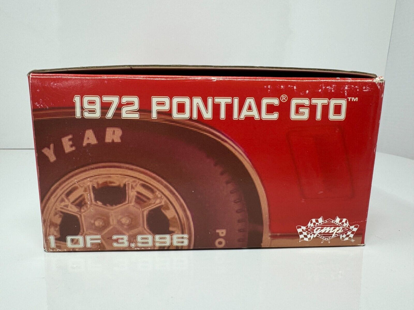 GMP 1972 Pontiac GTO General Motors 1:18 Diecast Limited Edition 1 of 3996