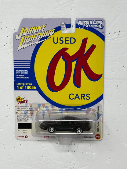 Johnny Lightning Used OK Cars 1997 Pontiac Firebird TA 1:64 Diecast