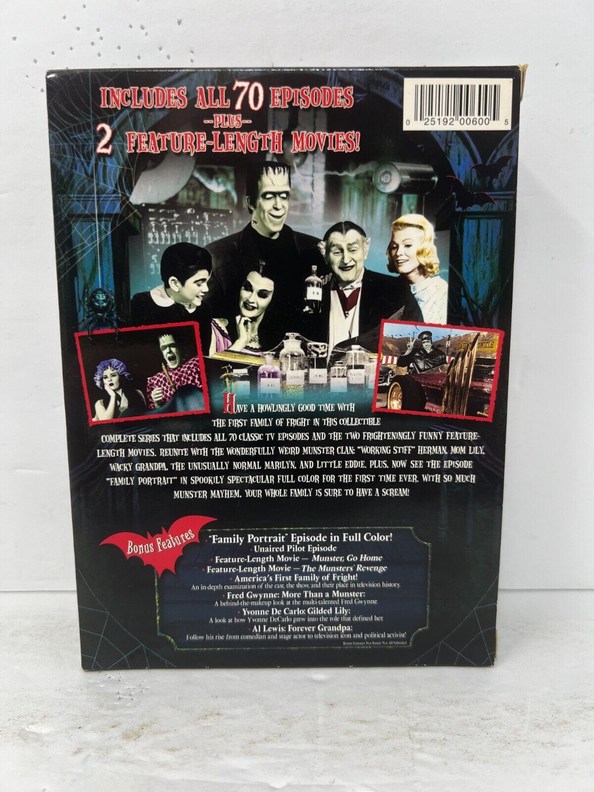 The Munsters: The Complete TV Series (DVD) Boxset