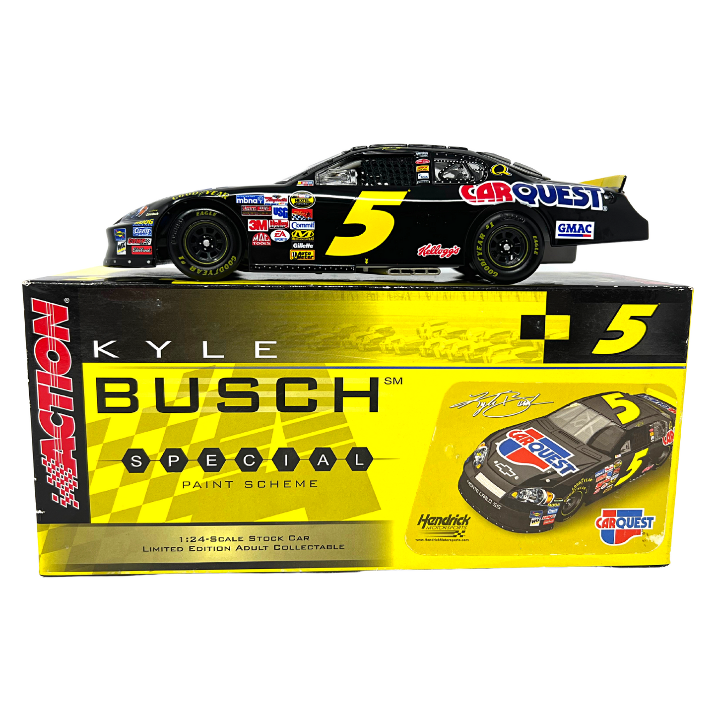 Action Nascar #5 Kyle Busch Carquest 2006 Monte Carlo 1:24 Diecast 1 of 2508