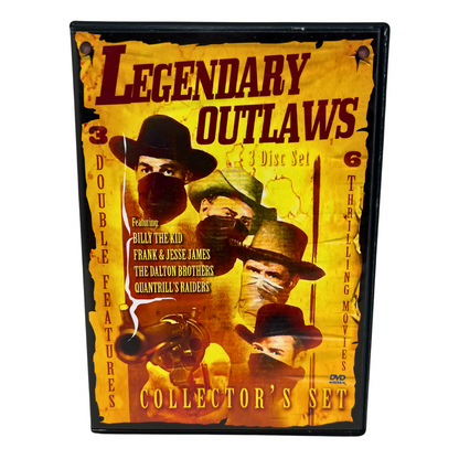 Legendary Outlaws Collector's Set (DVD) Western Boxset Good Condition!!!