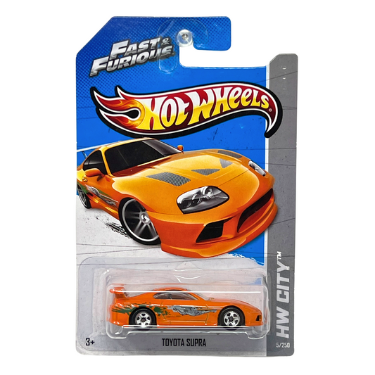 Hot Wheels 1994 Toyota Supra Fast & Furious HW City 1:64 Diecast