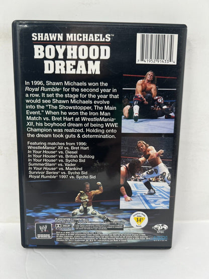 WWE Shawn Michaels Boyhood Dream (DVD) Good Condition!!!