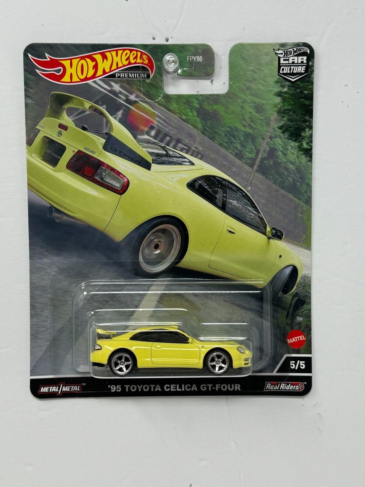 Hot Wheels Premium Mountain Drifters 1995 Toyota Celica GT-Four 1:64 Diecast