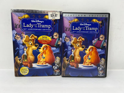 Disney Lady and the Tramp (DVD) Classic Platinum Edition Good Condition!!!