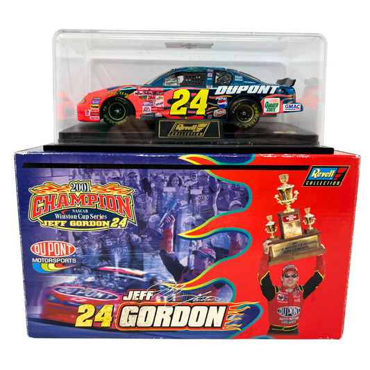 Revell Nascar #24 Jeff Gordon Dupont Winston Cup 2001 Chevy 1:24 Diecast