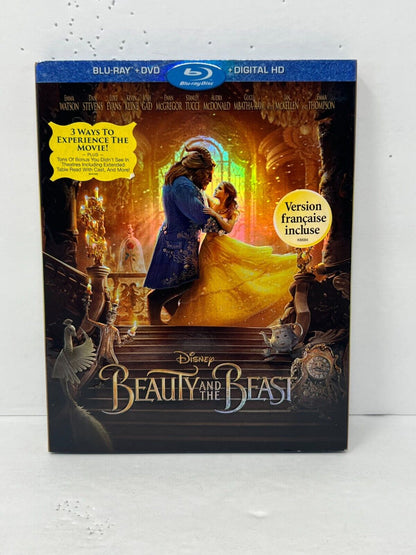 Beauty and the Beast (Blu-ray) Disney Live Action Good Condition!!!