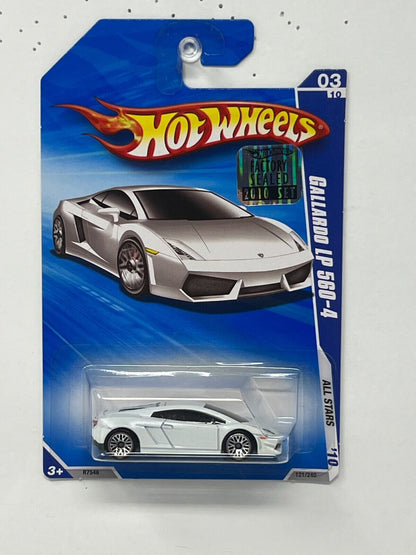 Hot Wheels All Stars Lamborghini Gallardo LP 560-4 1:64 Diecast Factory Sealed