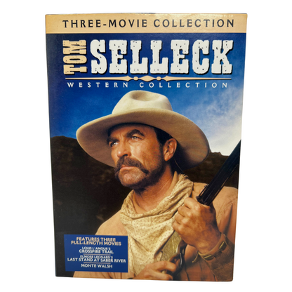 The Tom Selleck Western Collection (DVD) Western Good Condition!!!