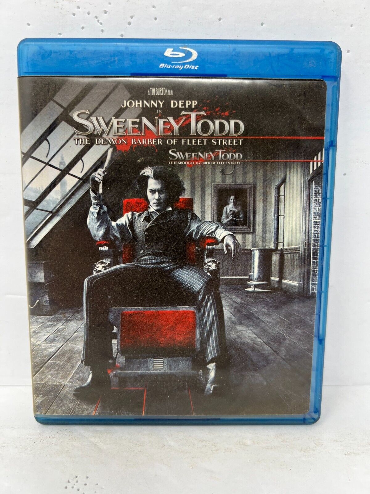 Sweeney Todd: The Demon Barber of Fleet Street (Blu-ray) Horror Good Condition!!