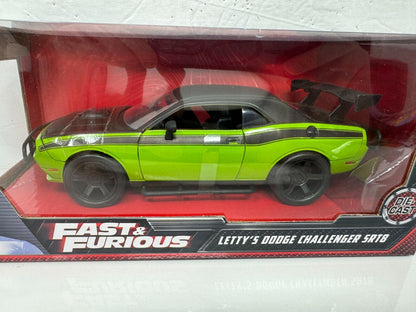 Jada Fast & Furious Letty's Dodge Challenger SRT8 1:24 Diecast