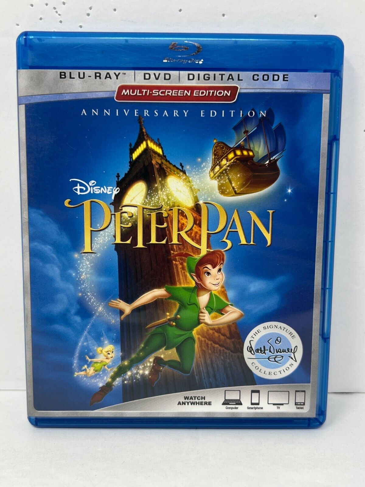 Peter Pan (Blu-ray) Disney Classic Good Condition!!!