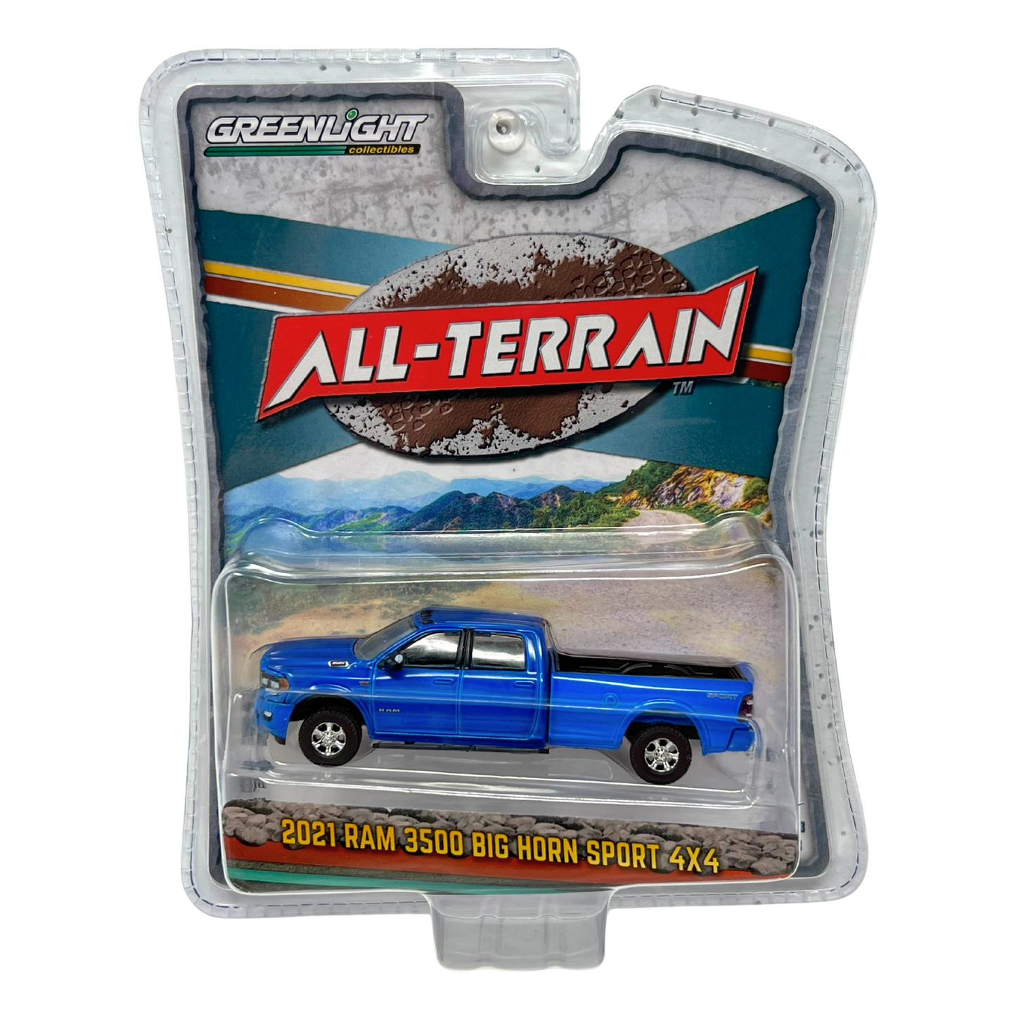 Greenlight All-Terrain 2021 Ram 3500 Big Horn Sport 4X4 1:64 Diecast Version 2