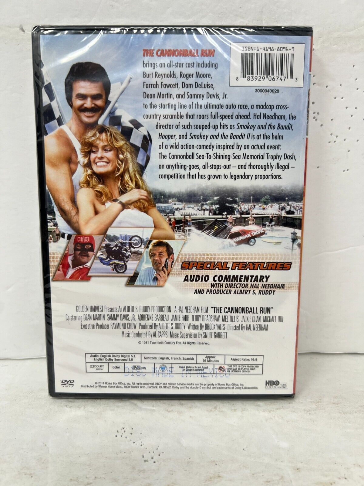 The Cannonball Run (DVD) Comedy New and Sealed!!!