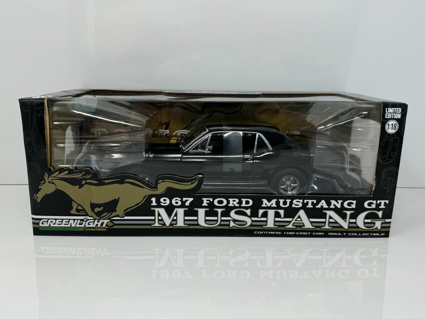 Greenlight 1967 Ford Mustang GT Limited Edition 1:18 Diecast