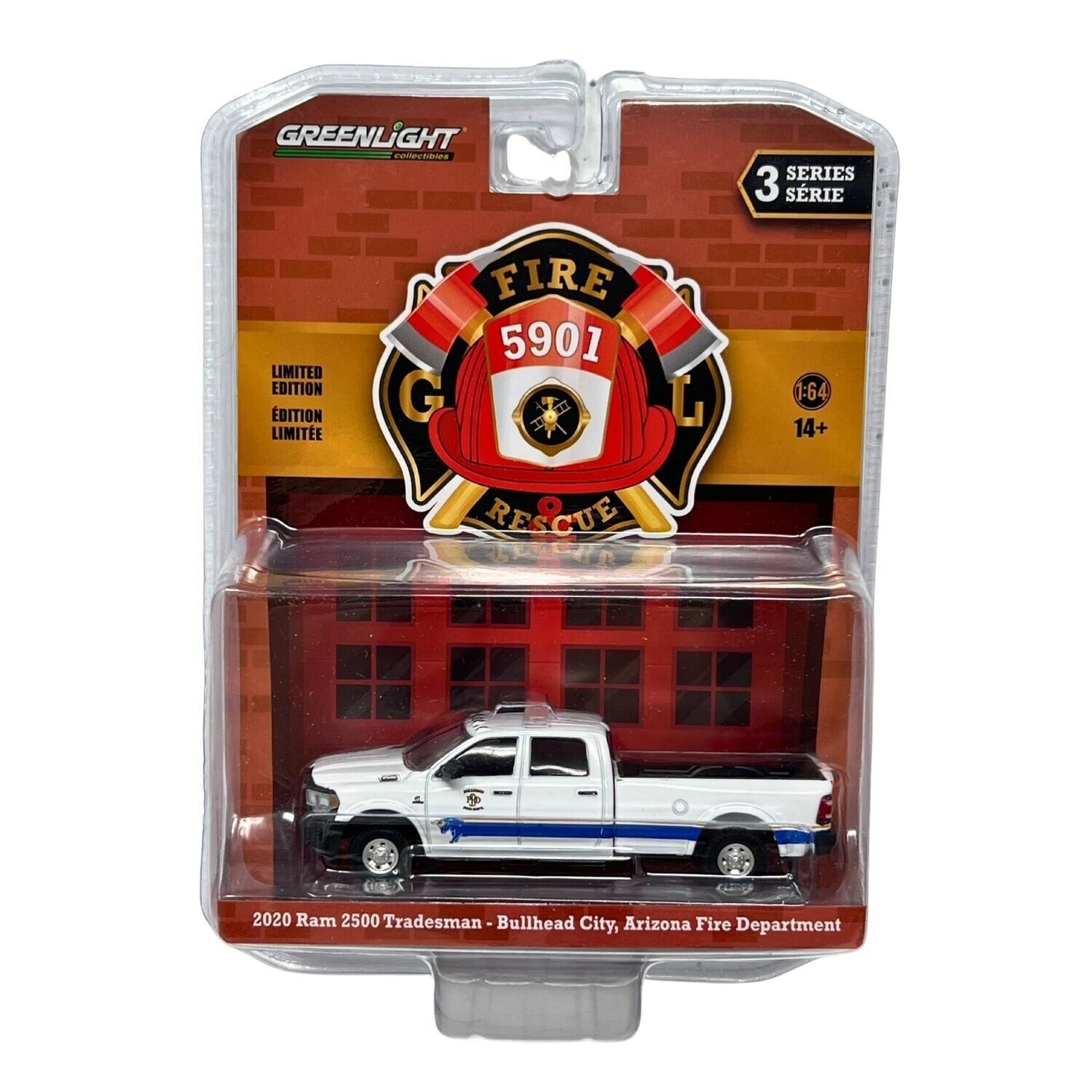 Greenlight Fire & Rescue 2020 Dodge Ram 2500 Tradesman 1:64 Diecast