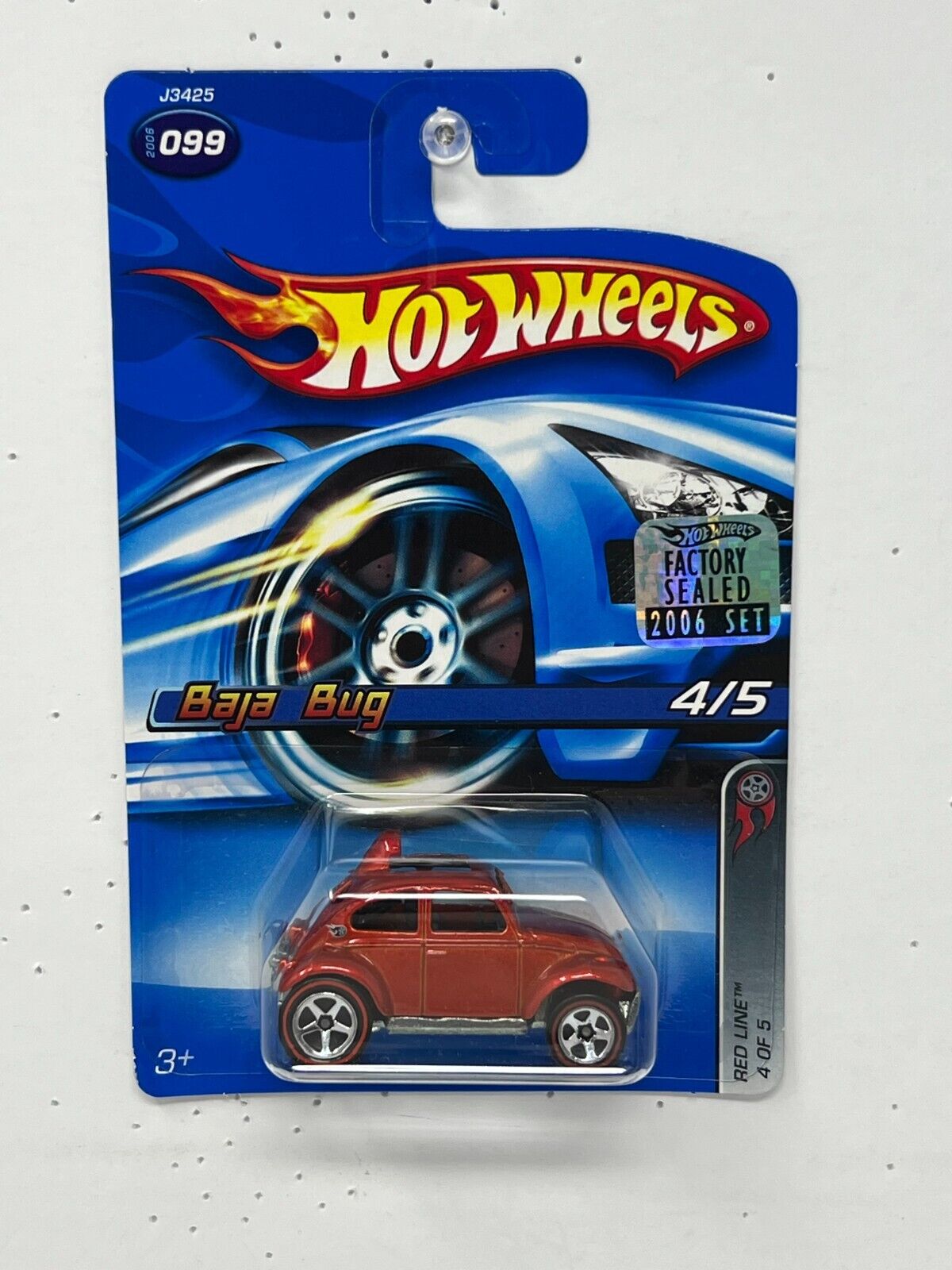 Hot Wheels Red Line Baja Bug 1:64 Diecast Factory Sealed